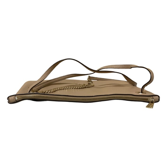 Coach Tan Pebble Leather Gold Accents Crossbody - Picture 3 of 15